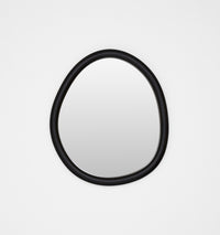 Middle of Nowhere Harvie Mirror, Black, 70 x 80cm | Norsu Interiors