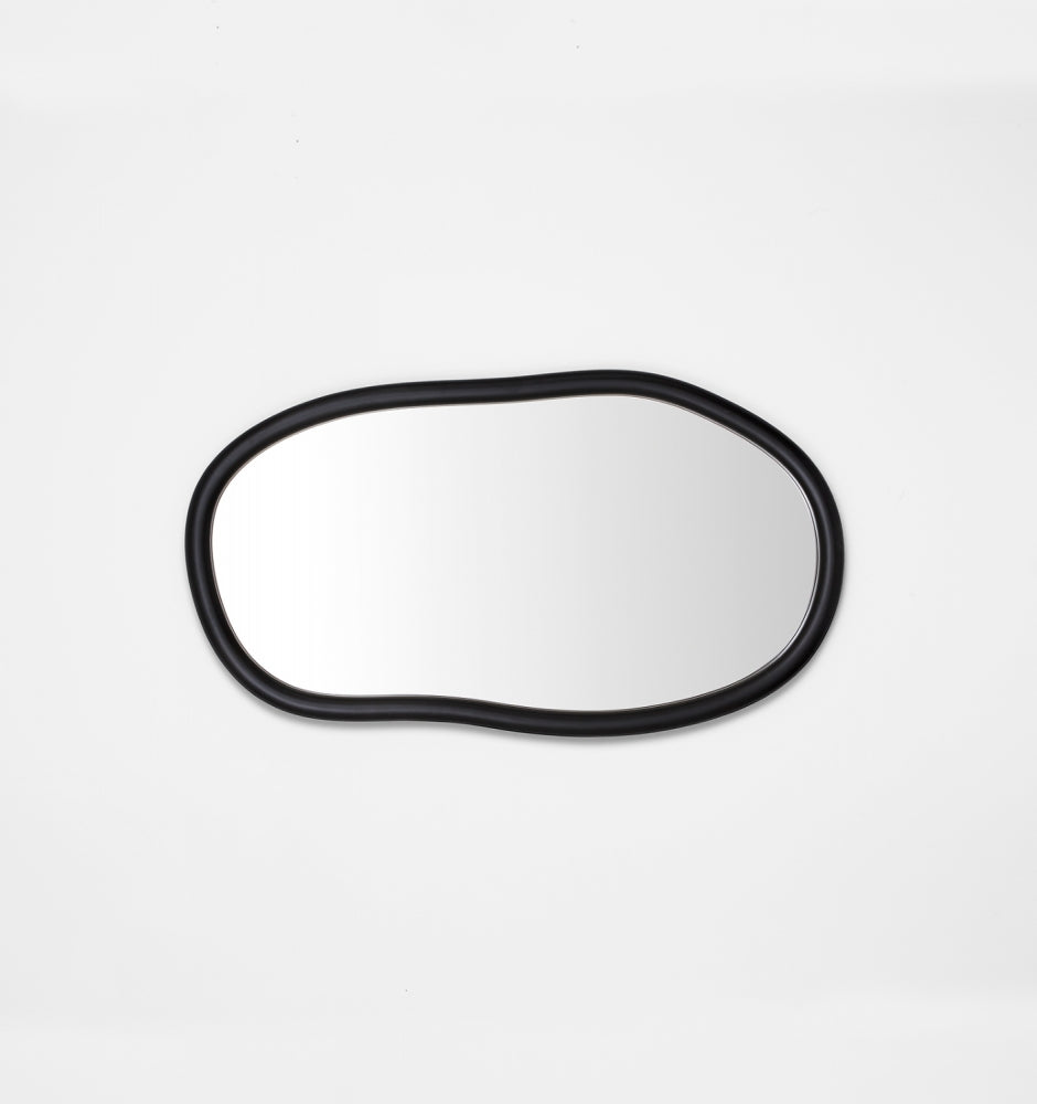 Middle of Nowhere Harvie Mirror, Black, 75 x 130cm - alternate hanging direction