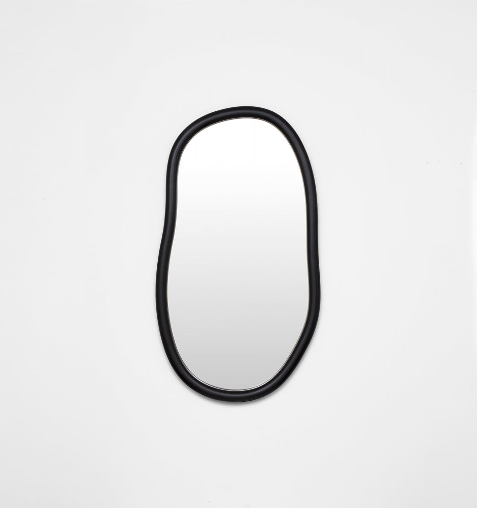 Middle of Nowhere Harvie Mirror, Black, 75 x 130cm | Norsu Interiors