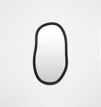 Middle of Nowhere Harvie Mirror, Black, 75 x 130cm | Norsu Interiors