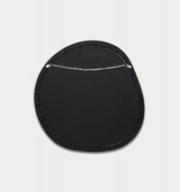 Middle of Nowhere Harvie Mirror, Black, 85 x 85cm - reverse showing fixings