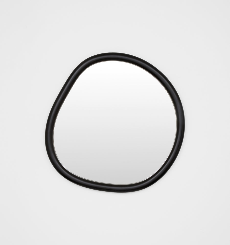 Middle of Nowhere Harvie Mirror, Black, 85 x 85cm | Norsu Interiors