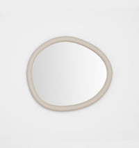 Middle of Nowhere Harvie Mirror, Sand, 70 x 80cm - alternate hanging direction