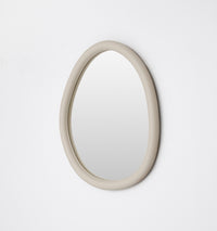 Middle of Nowhere Harvie Mirror, Sand, 70 x 80cm - tubular frame profile