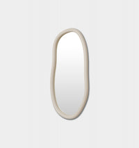 Middle of Nowhere Harvie Mirror, Sand, 75 x 130cm - tubular frame profile