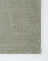Baya Haywood Floor Rug in Slate with soft tonal sage-green wool texture and velvet-like pile