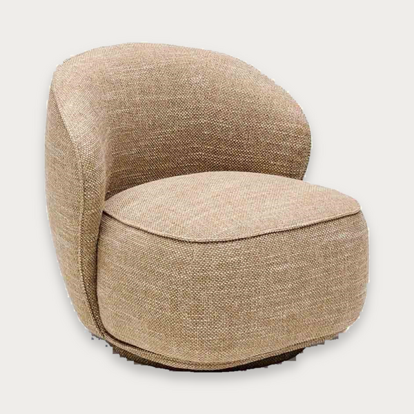 Saskia Swivel Chair - Woodsmoke