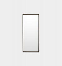 Hugo Timber Mirror, Charcoal, 76 x 178cm | Norsu Interiors