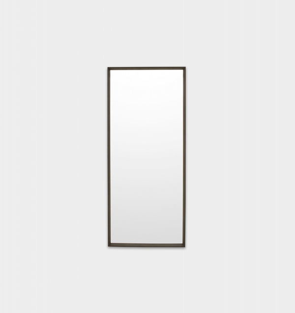 Hugo Timber Mirror, Charcoal, 76 x 178cm | Norsu Interiors