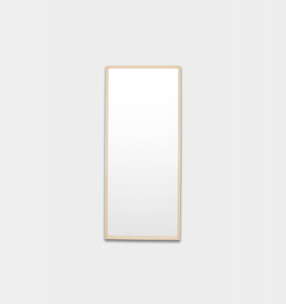 Hugo Timber Mirror, Light, 76 x 178cm | Norsu Interiors