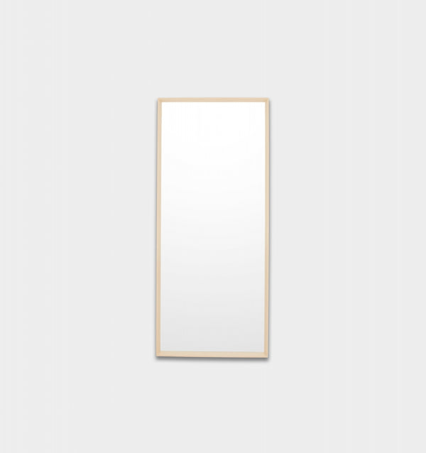 Hugo Timber Mirror, Light, 76 x 178cm | Norsu Interiors