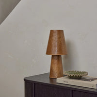 George Ceramic Table Lamp - Rust