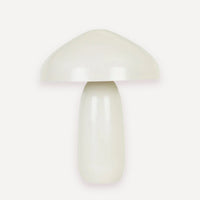 GlobeWest Easton Curve Table Lamp - Oyster Grey