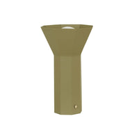 GlobeWest Easton Ornament Tall Portable Table Lamp - Khaki