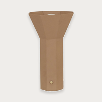 GlobeWest Easton Ornament Tall Portable Table Lamp - Mocha