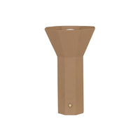 GlobeWest Easton Ornament Tall Portable Table Lamp - Mocha