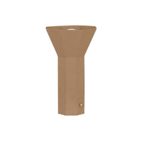 GlobeWest Easton Ornament Tall Portable Table Lamp - Mocha