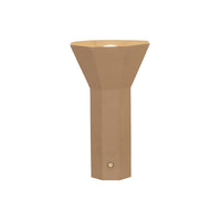GlobeWest Easton Ornament Tall Portable Table Lamp - Mocha