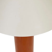 GlobeWest Easton Pinnacle Table Lamp - Russet - Oyster Grey