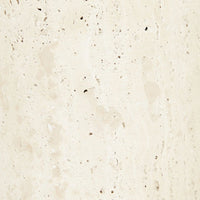 GlobeWest Easton Stack Table Lamp - Travertine - Linen