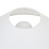 GlobeWest Lorne Canopy Table Lamp - Snowgum - White