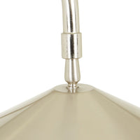 GlobeWest Sedona Scout Table Desk Lamp - Oat Marble - Brushed Nickle