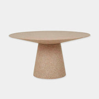 Globe West Dining Tables Globe West Livorno Round Dining Table (Indoor/Outdoor) - Terracotta Speckle