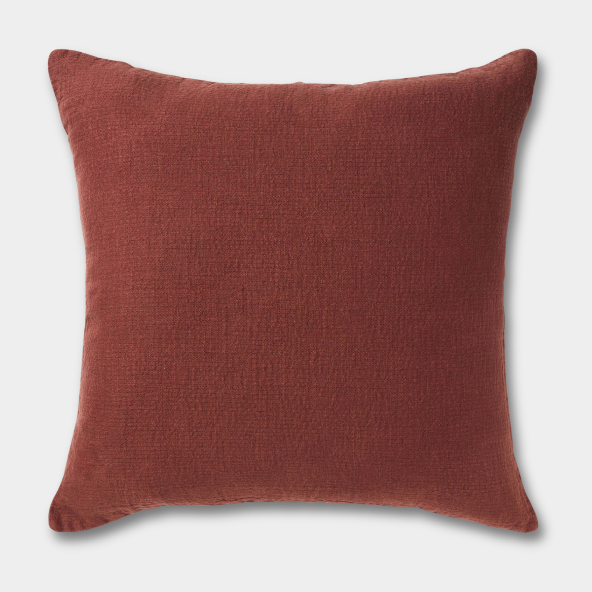 L&M Ava Large Square Cushion Maple
