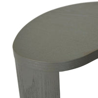 GlobeWest Oberon Curve Set Of 2 Side Table - Thyme