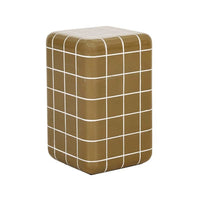 GlobeWest Seville Tile Side Table - Olive