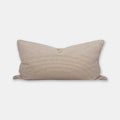 norsu STUDIO - Forma Collection - Eden Lumbar Cushion, Honey Houndstooth