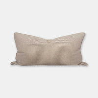 norsuSTUDIO Cushions norsu STUDIO - Forma Collection - Eden Lumbar Cushion, Honey Houndstooth 90 x 40cm