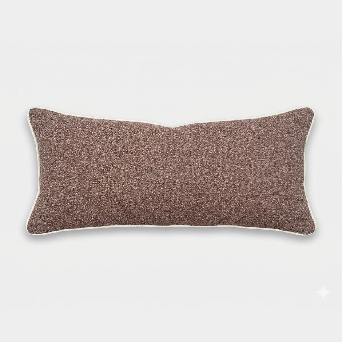 Forma Collection Align Lumbar Cushion by norsu STUDIO in Elysian Reversible Blush, 90x40cm