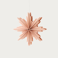 norsu Merry Merry paper star, blush, small 30cm