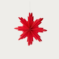 norsu Merry Merry paper star, red, small 30cm