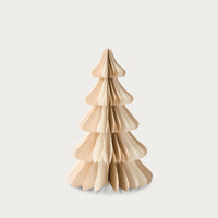 norsu Merry Merry paper tree, latte and cream, small 40cm