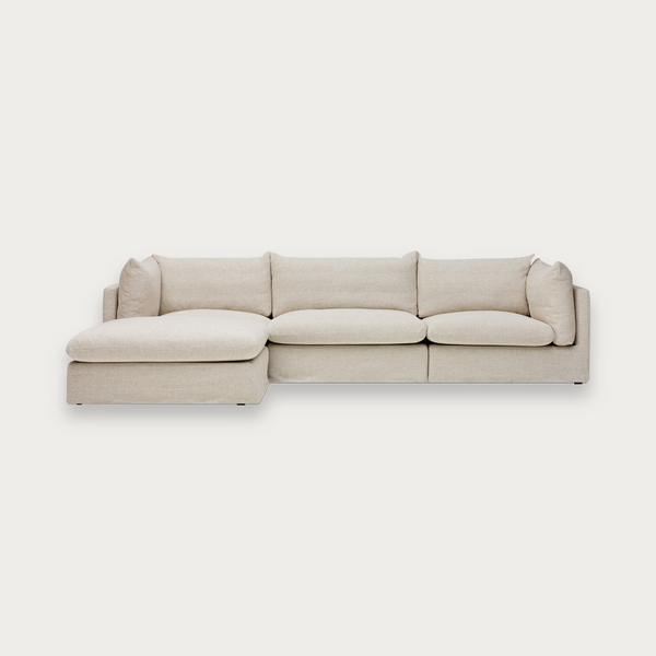 Mia Modular Sofa Dune 3 Seat with Ottoman