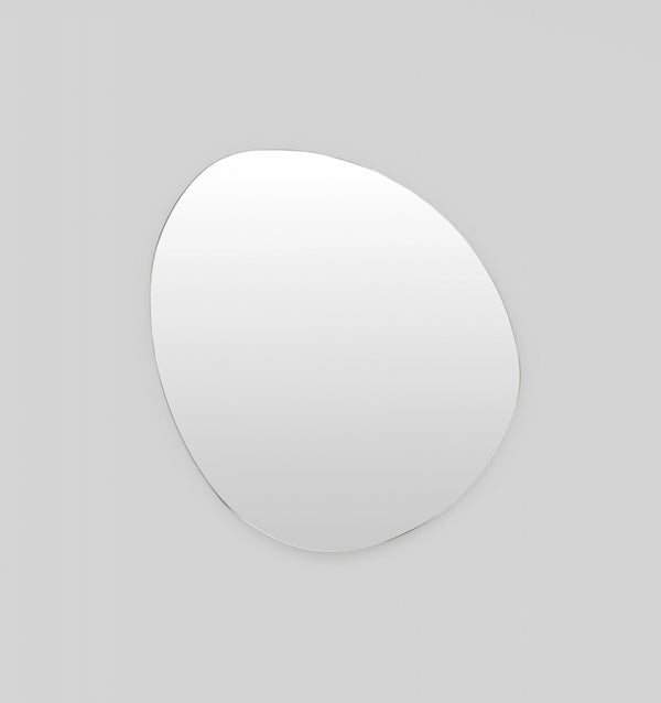Middle of Nowhere Miller Pool Mirror, Black, 60 x 65cm | Norsu Interiors