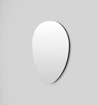 Middle of Nowhere Miller Pool Mirror, Black, 70 x 85cm - side profile