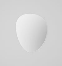 Middle of Nowhere Miller Pool Mirror, Bright White, 70 x 85cm | Norsu Interiors