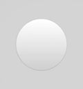 Middle of Nowhere Miller Round Mirror, Black