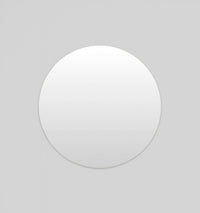 Middle of Nowhere Miller Round Mirror, Black | Norsu Interiors