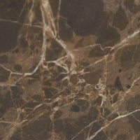 GlobeWest Rufus Ondine Oval Wall Mirror - Multi Travertine - Emperador