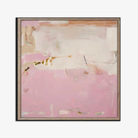Marcia Priestley Flushed Earth limited edition canvas print in black stained timber frame
