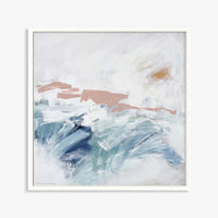 Maritime in white stained timber frame