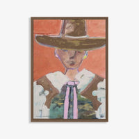 Ranchero in mocha stained timber frame