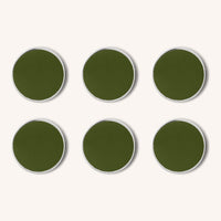 Mustard Made The Buttons magnetic hooks in Olive