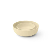 Styleware sorbet nesting bowls set in two sizes, lightweight and snap-tight, BPA-free polypropylene for microwave and dishwasher use