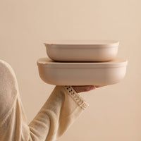Styleware Nesting Tray Biscotti styled for serving