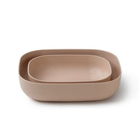 Biscotti nesting trays nested for compact storage